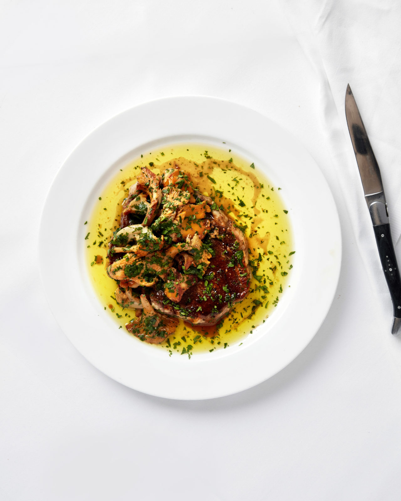Rib eye summer mushrooms 3